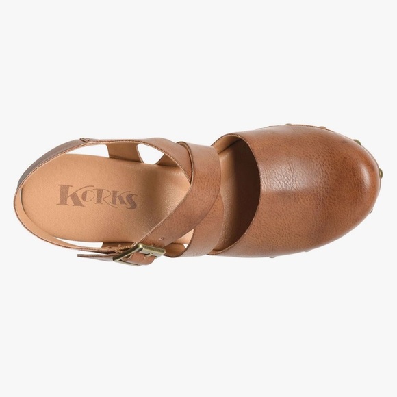 Kork’s Abloom Women's Brown Leather Clogs - Picture 6 of 9